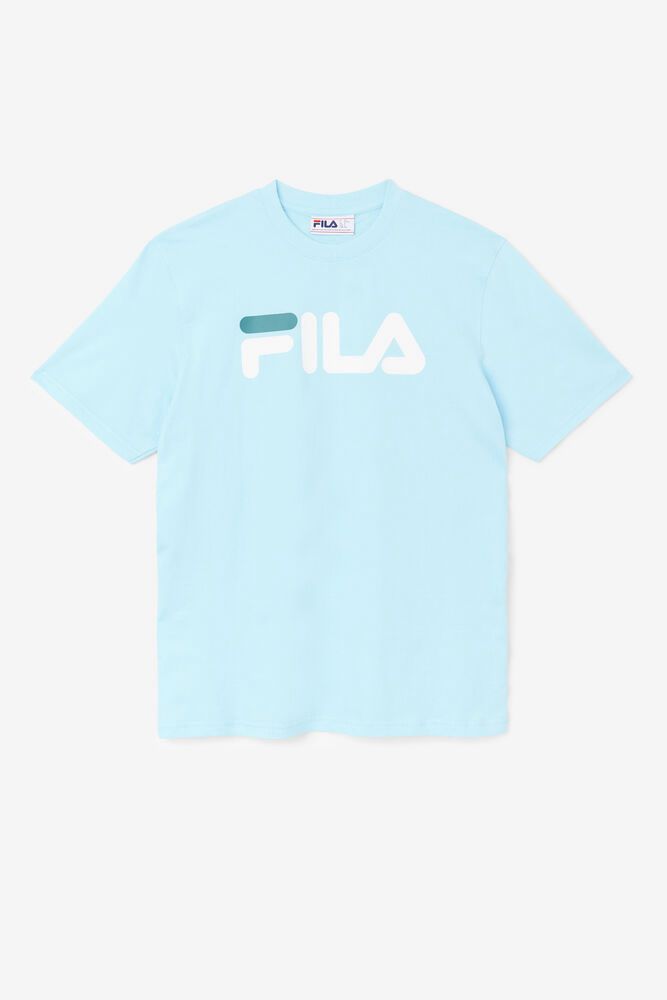 Fila Eagle Blue T-Shirt Mens - NZ 06749-ULEK